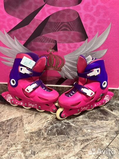 Роликовые коньки 34-36