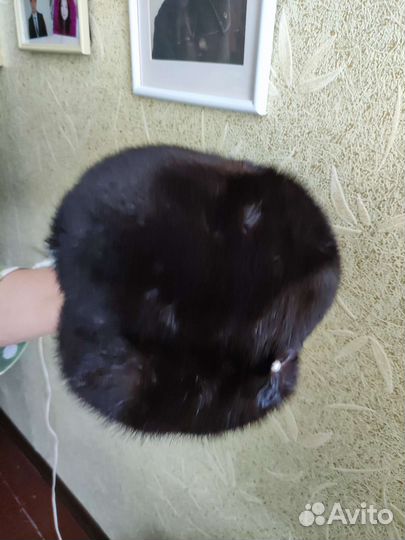 Шапка норковая женская