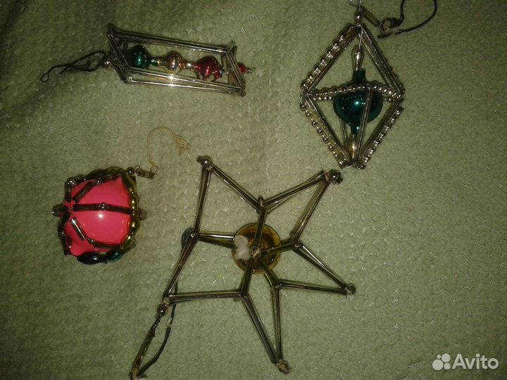 Елочные игрушки СССР