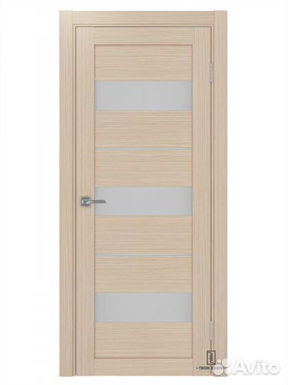 Дверь межкомнатная Оптима Порте 526, ясень серебри