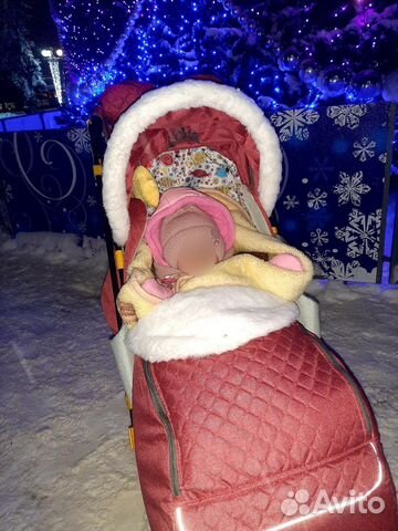 Детские санки с колесами