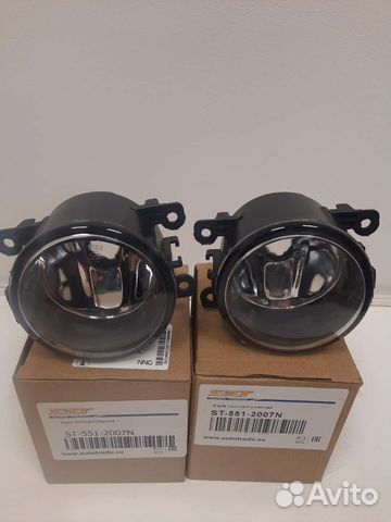 Противотуманная фара Renault logan