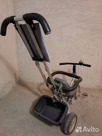 Детский велосипед trike с ручкой