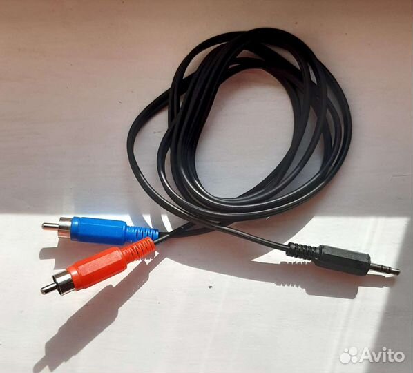 Тюльпан, Jack 3.5 на 2xRCA, 3RCA - 3RCA