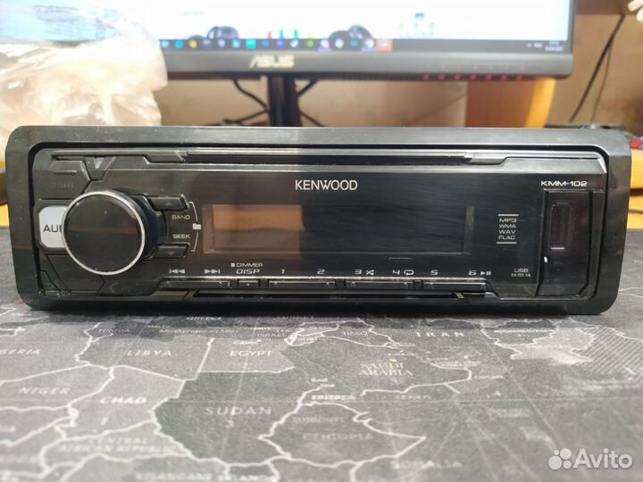 Автомагнитола Kenwood KMM-104RY (без торга)