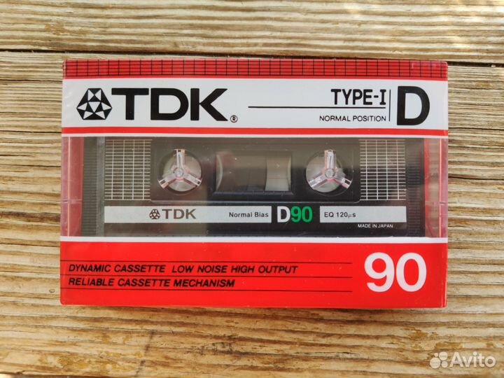 Аудиокассета TDK D90