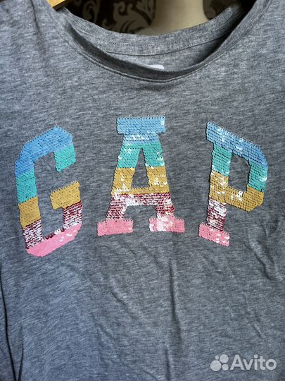 Футболка детская для девочки Gap 8-9 лет