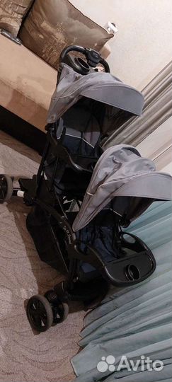 Коляска Кидс Глори Sit N Stand для двойни