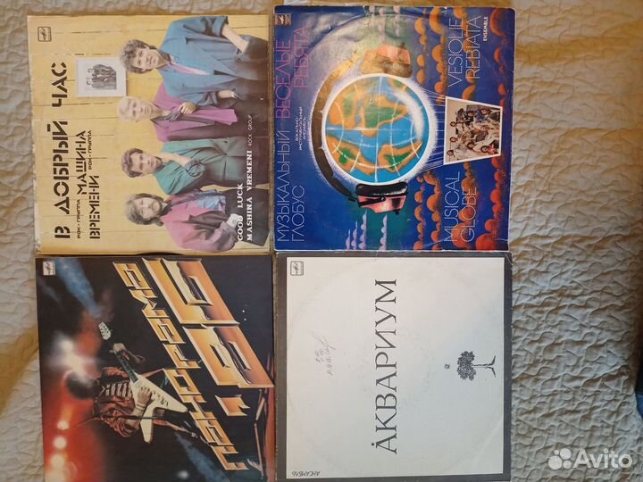 Виниловые пластинки СССР