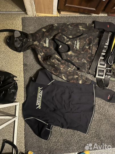 Подводное снаряжение подводная охота дайвинг