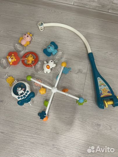 Мобиль на кроватку с подсветкой