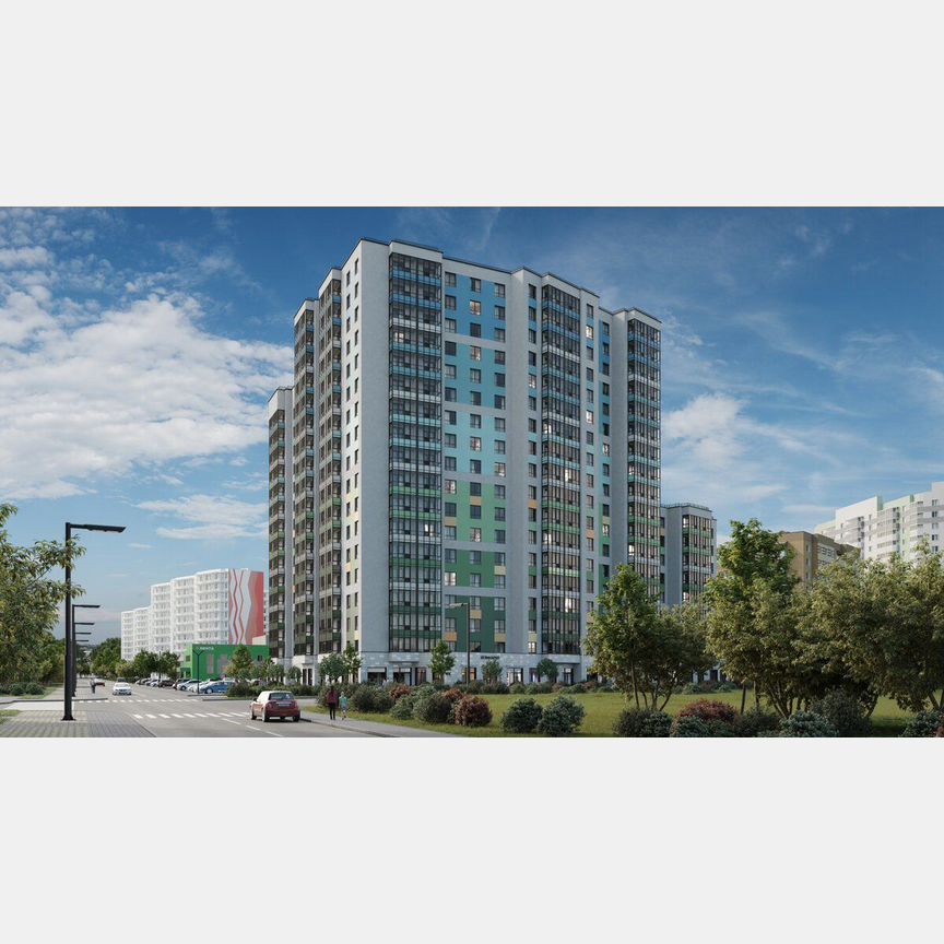 Квартира-студия, 25 м², 6/15 эт.