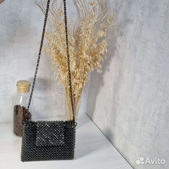 Сумка из бусин ручной работы