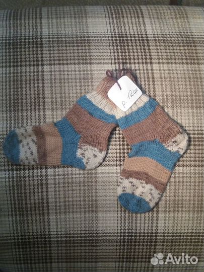 Вязанные носки детские