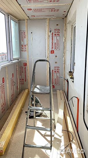 Остекление балконов / Утепление балконов