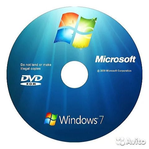 Диск windows xp sp3, 7 б/у