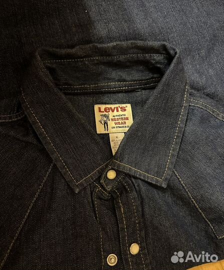 Джинсовая рубашка мужская levi'S