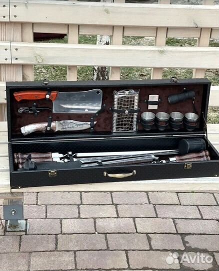 Шашлычный подарочный набор