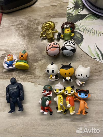 Игрушки из макдональдса