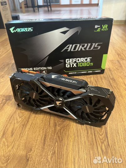 GTX 1080ti 11gb Gigabyte Aorus Xtreme