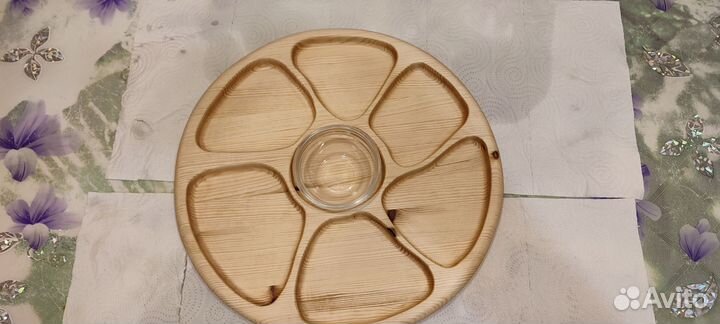 Менажница из дерева