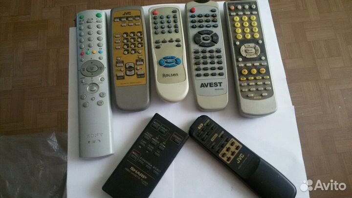 Пульт.оригинал.тв,DVD,VCR,муз/центр