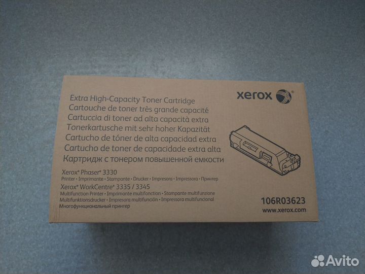 Картридж Xerox 106R03623