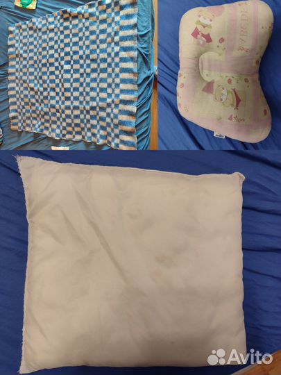 Детское Одеяло и подушки бу
