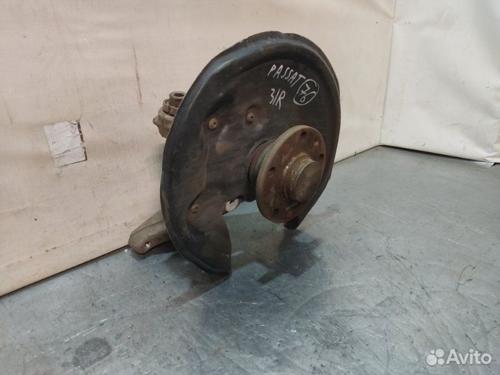 Кулак поворотный ступица в сборе задний правый