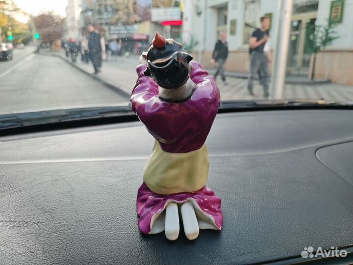 Фигурка Китаец с чашкой чая Китай 1950 год церемон