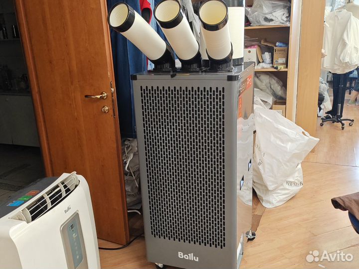 Новый мощный напольный кондиционер ballu, гарантия