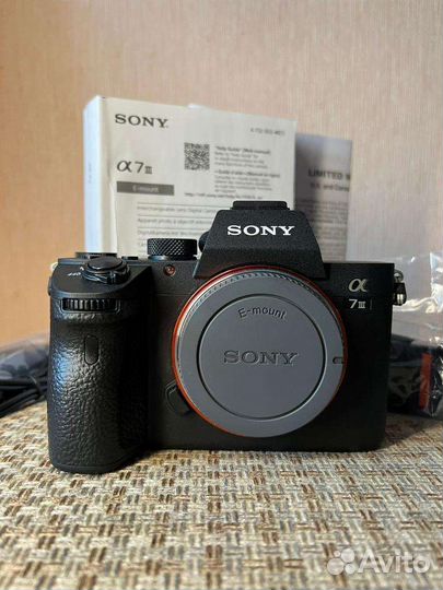 Зеркальный фотоаппарат Sony Alpha ilce-7M3 (Body)