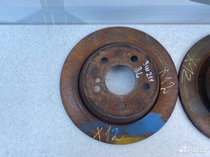 Тормозной диск задний Mercedes-Benz E W211