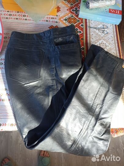 Кожаные брюки