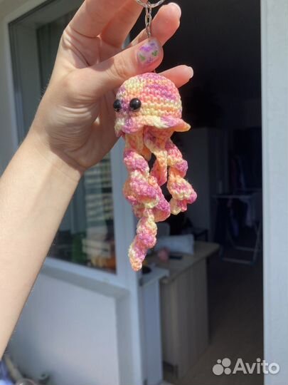 Мягкая игрушка, вязаная игрушка, брелок