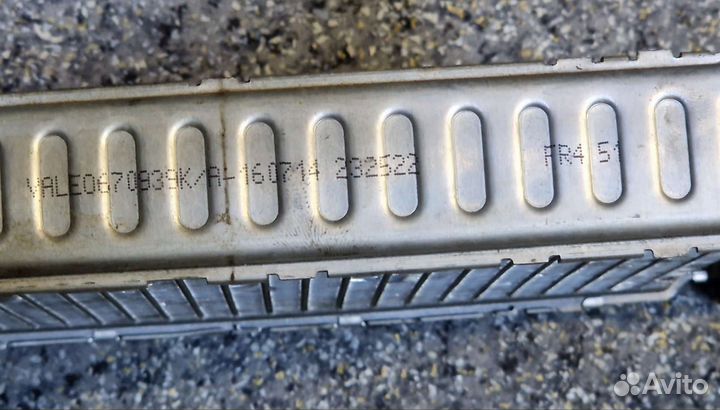 Радиатор печки LADA vesta valeo