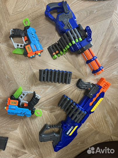 Бластер нерф автоматический