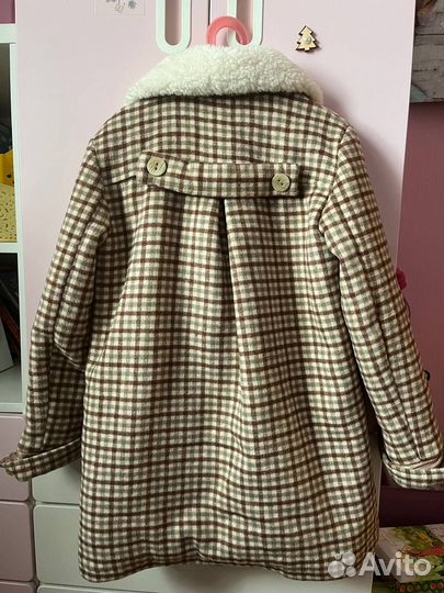 Пальто для девочки 128