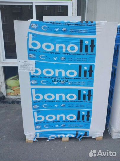 Газобетонные блоки Bonolit
