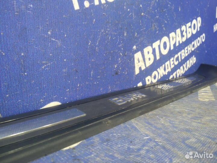 Накладка на порог Bmw E65 седан 2004