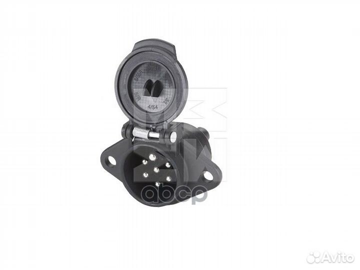 Розетка 7 полюсов, тип N, ISO 1185, пластиковый