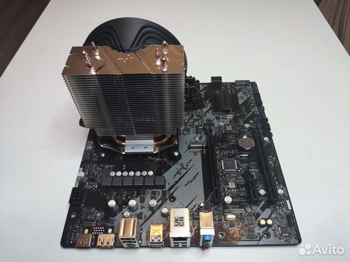 Комплект: Ryzen 5600X, B550, 16Gb, кулер