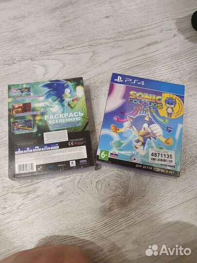 Sonic colors ultimate ps4,ps5 2 Колекционка