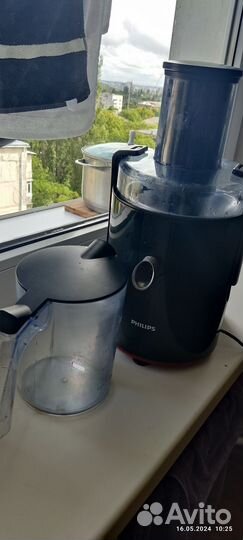 Соковыжималка центробежная philips