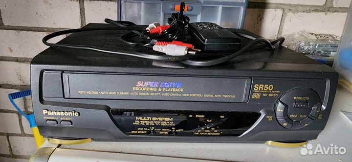 Видеомагнитофон VHS Panasonic SR50