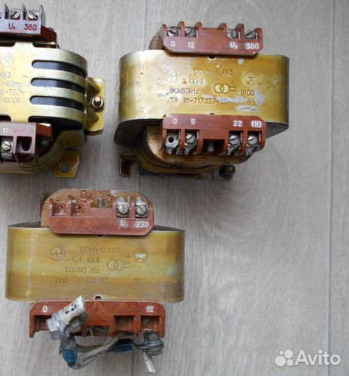 Трансформатор осм1 0,16 - 1,0 ква