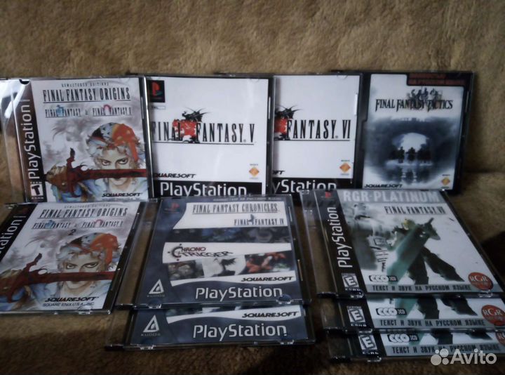Final fantasy на Sony ps1