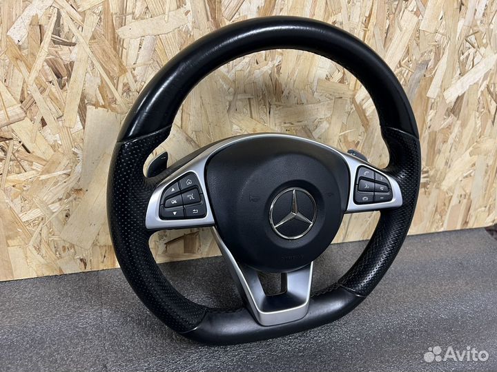 Руль в сборе Mercedes AMG