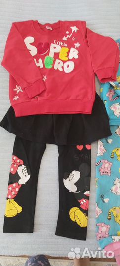 Детская одежда для девочек 2-3 года