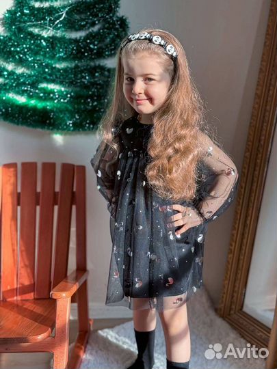 Платье для девочки zara 92 98